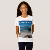 Breng me naar het strand t-shirt (Voorkant volledig)