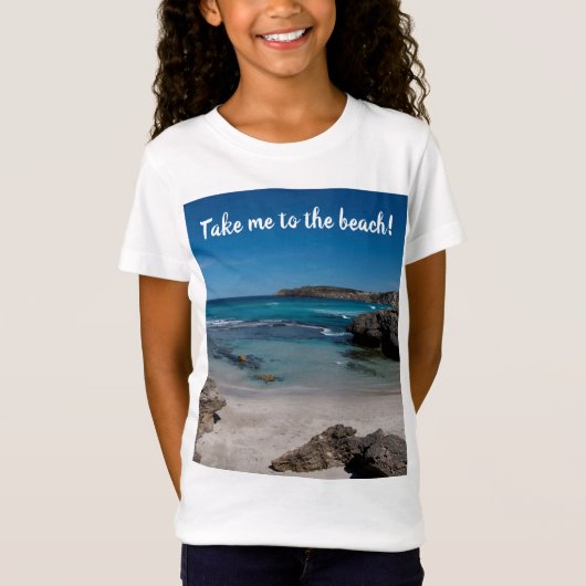 Breng me naar het strand t-shirt (Voorkant)