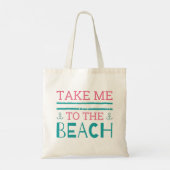 Breng me naar het strand tote bag (Achterkant)