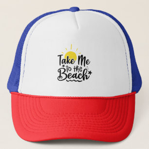 Breng me naar het strand trucker pet