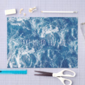 Breng me naar het zee tissuepapier (Craft)