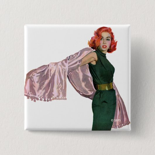 Breng me naar Hollywood Vierkante Button 5,1 Cm (Voorkant)