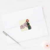 Breng me naar Hollywood Vierkante Sticker (Envelop)