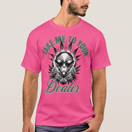 Breng me naar je dealer - Funny Alien T-shirt (Voorkant)