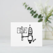 Breng me naar je leider briefkaart (Staand voorkant)