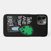 Breng me naar je leider | Schattigee Alien sarcasm Case-Mate iPhone Case (Achterkant (horizontaal))