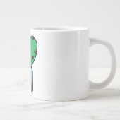 Breng me naar je leider | Schattigee Alien sarcasm Grote Koffiekop (Rechts)