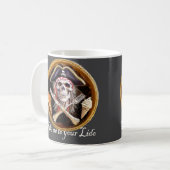 Breng me naar je Lido Pirate Skull Koffiemok (Voorkant links)