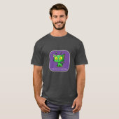 "Breng me naar je Nest" buitenaards kat T-shirt (Voorkant volledig)
