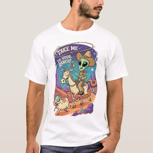 Breng Me Naar Je Ranch T-shirt (Voorkant)