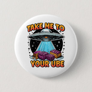Breng Me Naar Je Ube Ronde Button 5,7 Cm