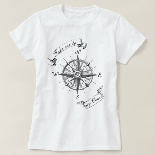 Breng me naar mijn rechtbank ACOTAR T-shirt (Design voorkant)