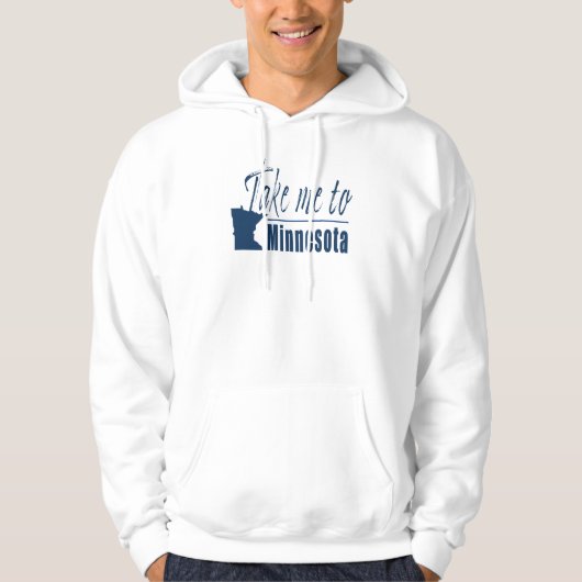 Breng me naar Minnesota Hoodie (Voorkant)