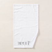 "Breng me naar Parijs" Bad Handdoek (Handdoek)