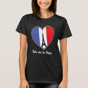 Breng me naar Parijs Eiffel Tower France Tourist S T-shirt