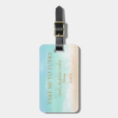 Breng me naar Turks cadeau Bagagelabel (Voorkant verticaal)