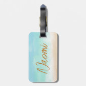 Breng me naar Turks cadeau Bagagelabel (Achterkant verticaal)