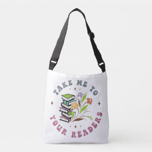 Breng me naar uw lezers - Bibliotheekboeken Crossbody Tas