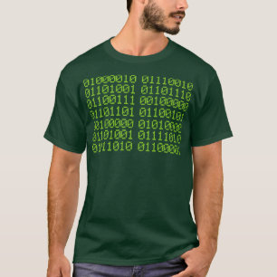 BRENG ME PIZZA IN Binaire Code voor gamer en progr T-shirt