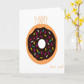 Breng me snoep kaart (Gele Bloem)