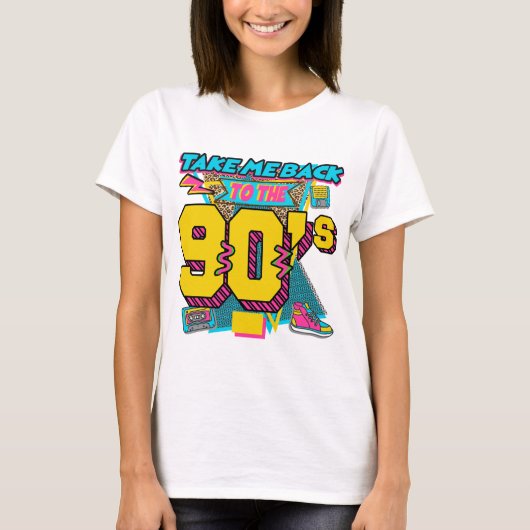 breng me terug naar de jaren 90 t-shirt (Voorkant)