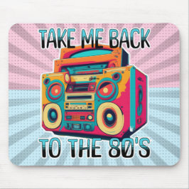 Breng me terug naar de jaren tachtig | Retro Vibe Muismat