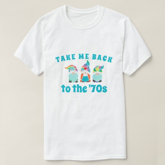 Breng me terug naar de T-shirt van de jaren '70 (Design voorkant)