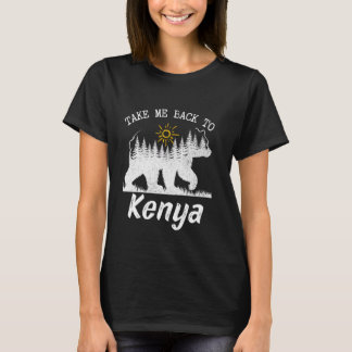 Breng me terug naar Kenia Vintage Kenia vakantie T-shirt