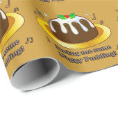 Breng me wat beeldpudding voor kerstmis cadeaupapier (Rol Hoek)