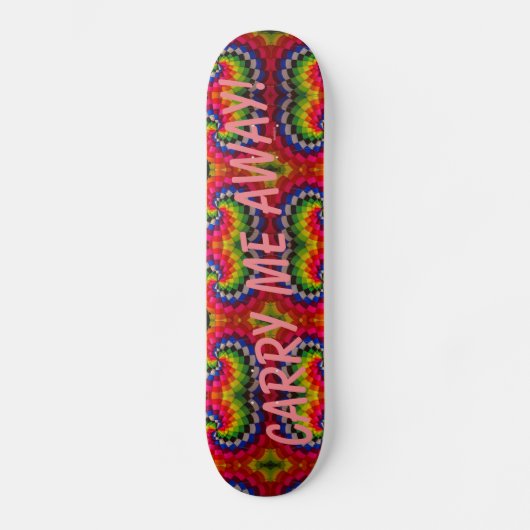breng me weg! persoonlijk skateboard (Voorkant)