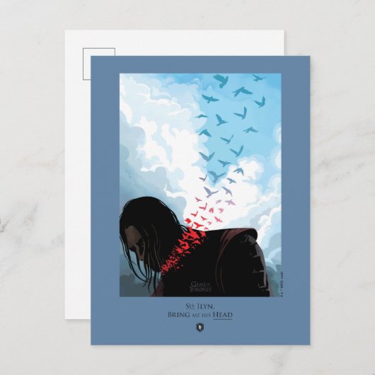 Breng me z'n hoofd. briefkaart (Voorkant / Achterkant)