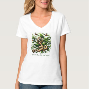 "Breng meer pit in je leven met gember" Kruiden- T-shirt