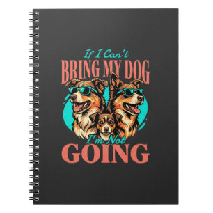 Breng Mijn Hond Retro Hond Liefhebber Notitieboek