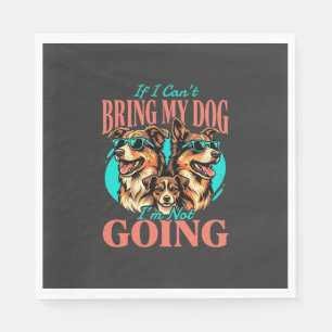 Breng Mijn Hond Retro Hond Liefhebber Servet