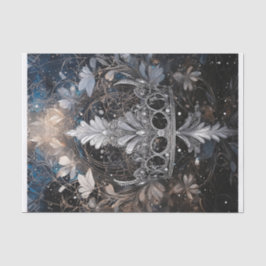 Breng op de Bling, Silvery Sparkly Tiara Tissuepapier