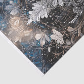 Breng op de Bling, Silvery Sparkly Tiara Tissuepapier (Detail)