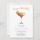 Breng op de bubble bruids douche uitnodiging (Voorkant)