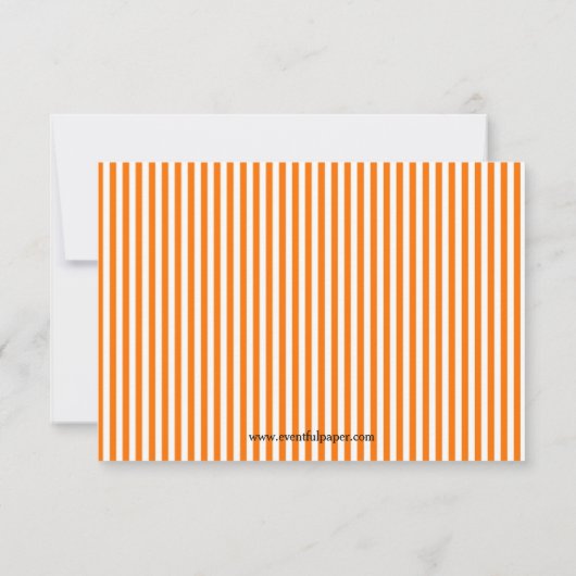 Breng over uw monsters-3x5Halloween Party Nodig Kaart (Achterkant)