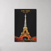 Breng Parijs naar huis: de canvas van de Eiffeltor (Voorkant)