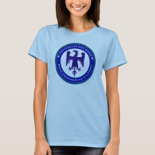 Breng Patriarchie naar de Knees. T-shirt (Voorkant)