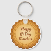 Breng taart naar Pi Day Sleutelhanger (Voorkant)