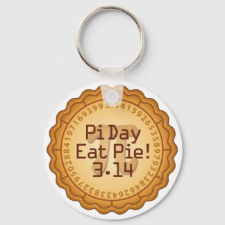 Breng taart voor Pi Day Sleutelhanger