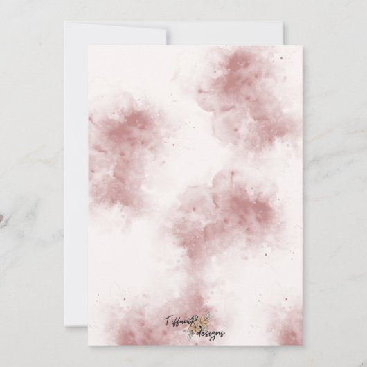 Breng uw eigen bord charcuterie party uitnodiging (Achterkant)