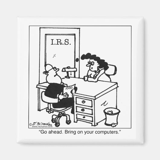 Breng uw IRS-computers aan Magneet (Voorkant)