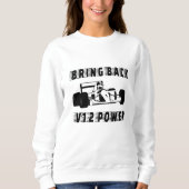 Breng V12-netvoeding met Silhouette terug Trui (Voorkant)