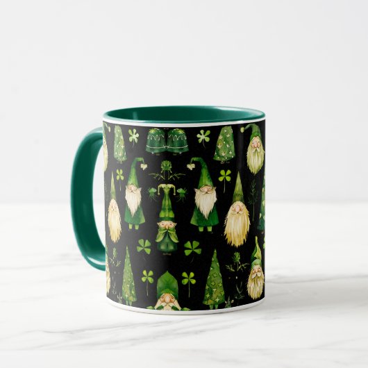 Breng wat feestelijk plezier aan uw St. Patrick's Mok (Voorkant links)