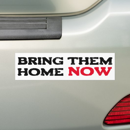 BRENG ZE NU NAAR HUIS BUMPERSTICKER (Op auto)