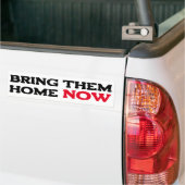 BRENG ZE NU NAAR HUIS BUMPERSTICKER (Op Truck)