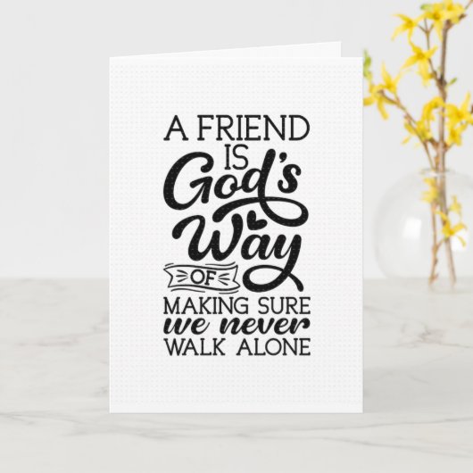 BRENG ZICH OP EEN GROOT **VRIEND** KAART (Gele Bloem)