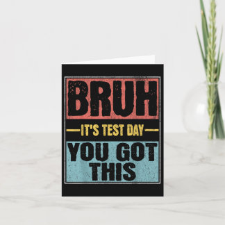 Breng zijn testdag door Je hebt deze grappige test Kaart